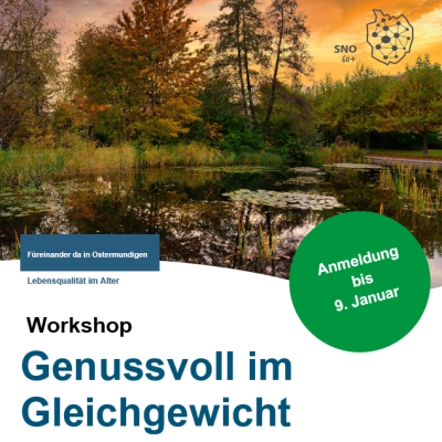 Workshop: Genussvoll im Gleichgewicht