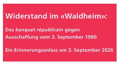 Widerstand im 'Waldheim' - Erinnerungsanlass