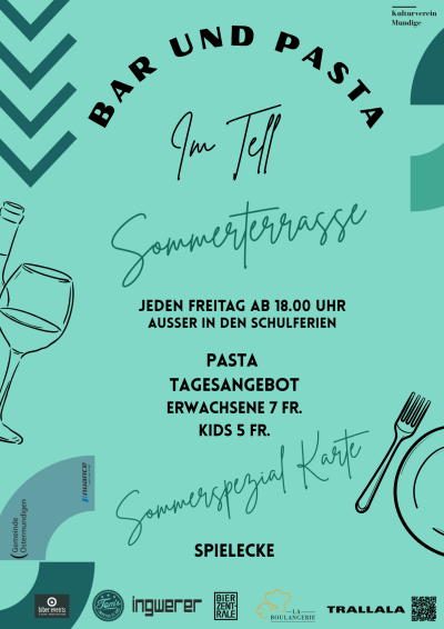 Bar, Grill und Pasta im Tell