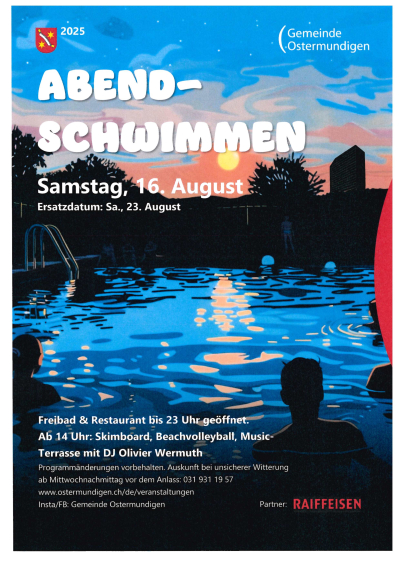 Abendschwimmen