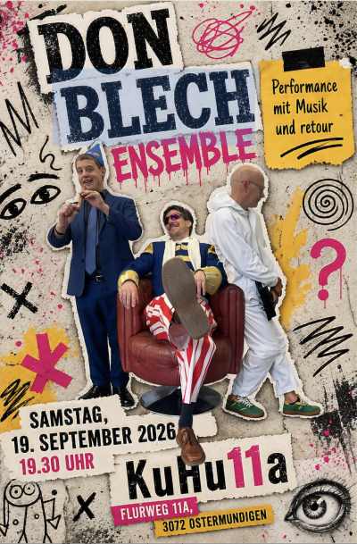 Don Blech Ensemble - Performance mit Musik und zurück (Living Collabs at KuHu11a)