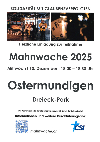 Mahnwache 2025