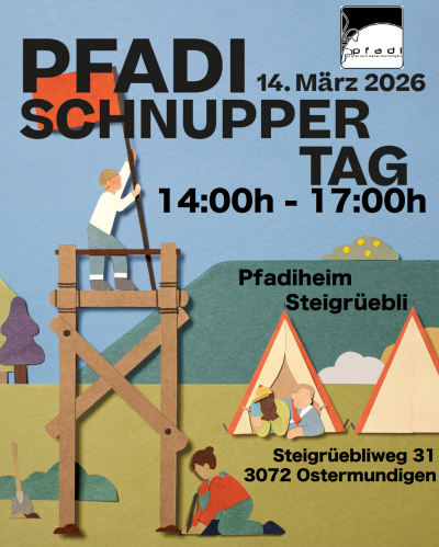 Schnuppernachmittag der Pfadi Steibruch Ostermundigen