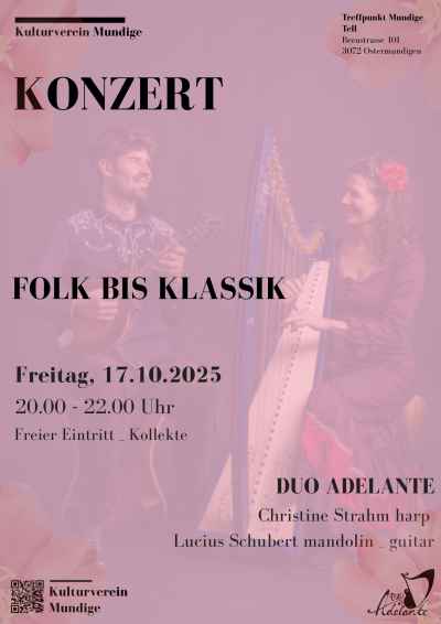 Konzert Tell _  Folk bis Klassik  _ Duo Adelante 