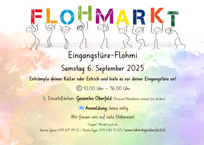 Flohmarkt im Oberfeld