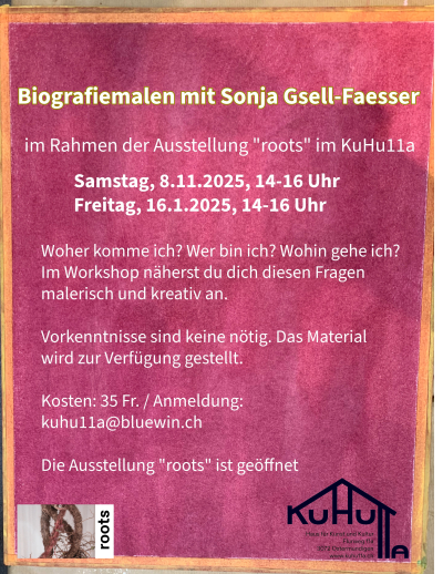 Biografiemalen mit Sonja Gsell-Faesser