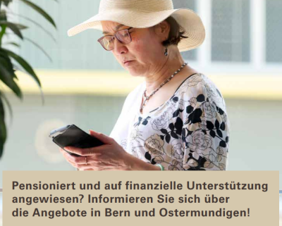 Informationsanlass «Pensioniert und auf finanzielle Unterstützung angewiesen?»
